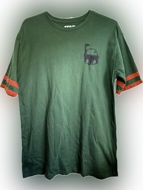 Star Wars X Our Universe Boba Fett Retro Adult T-Shirt Size Medium